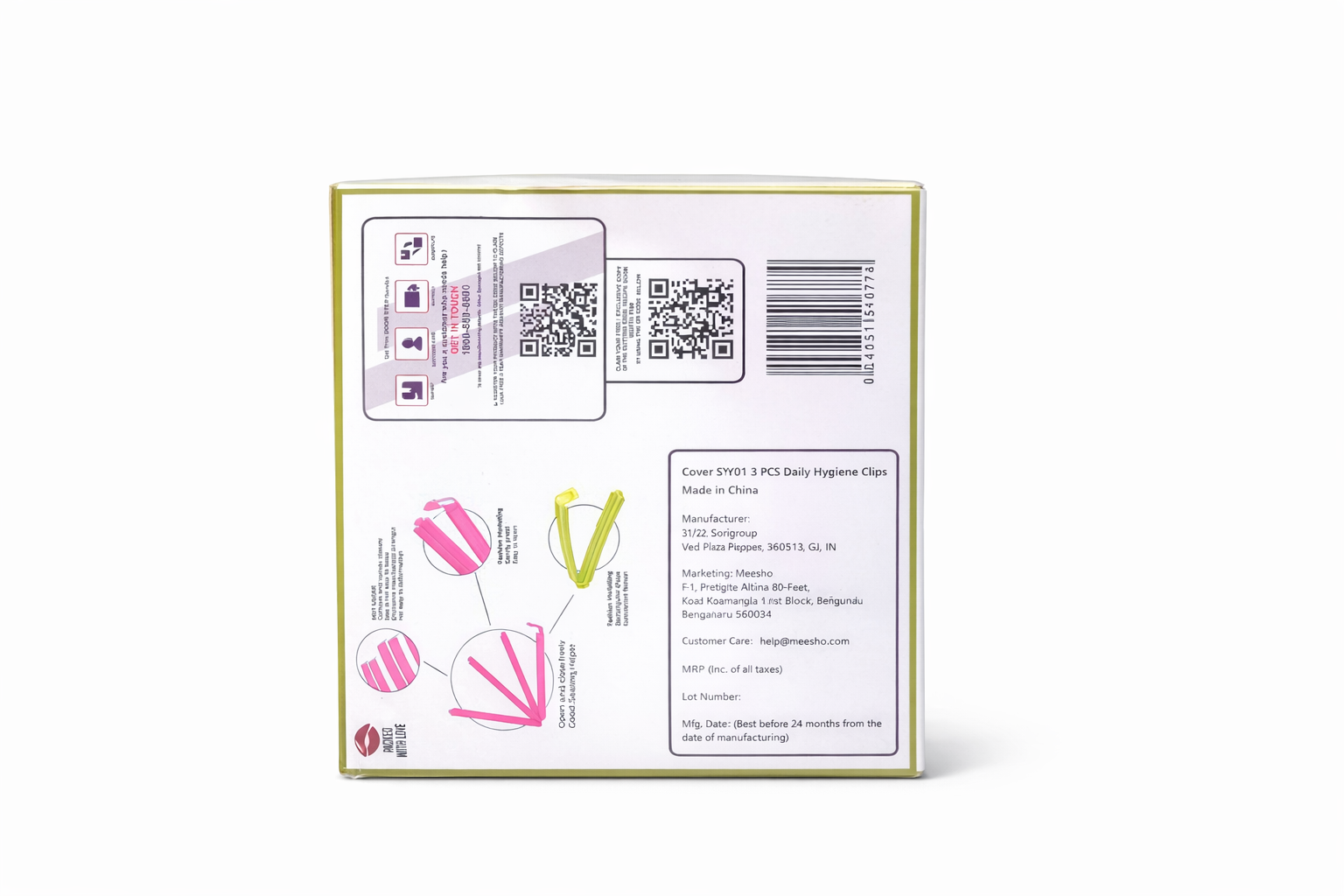 Vstylehunt FreshLock Food Sealing Clips | Airtight Bag Sealer | Kitchen Storage Clips Set
