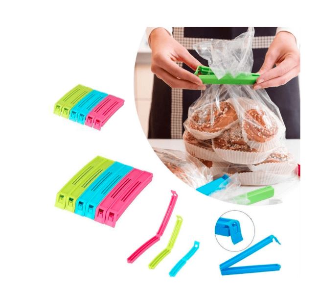 Vstylehunt FreshLock Food Sealing Clips | Airtight Bag Sealer | Kitchen Storage Clips Set