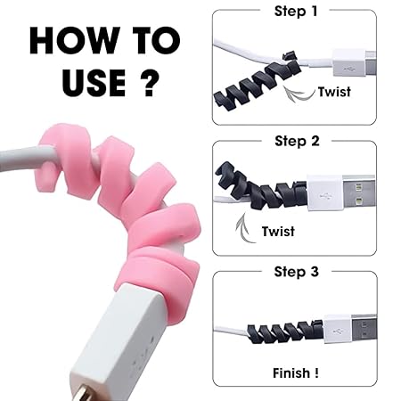 Type C Cable With Cable Protcter