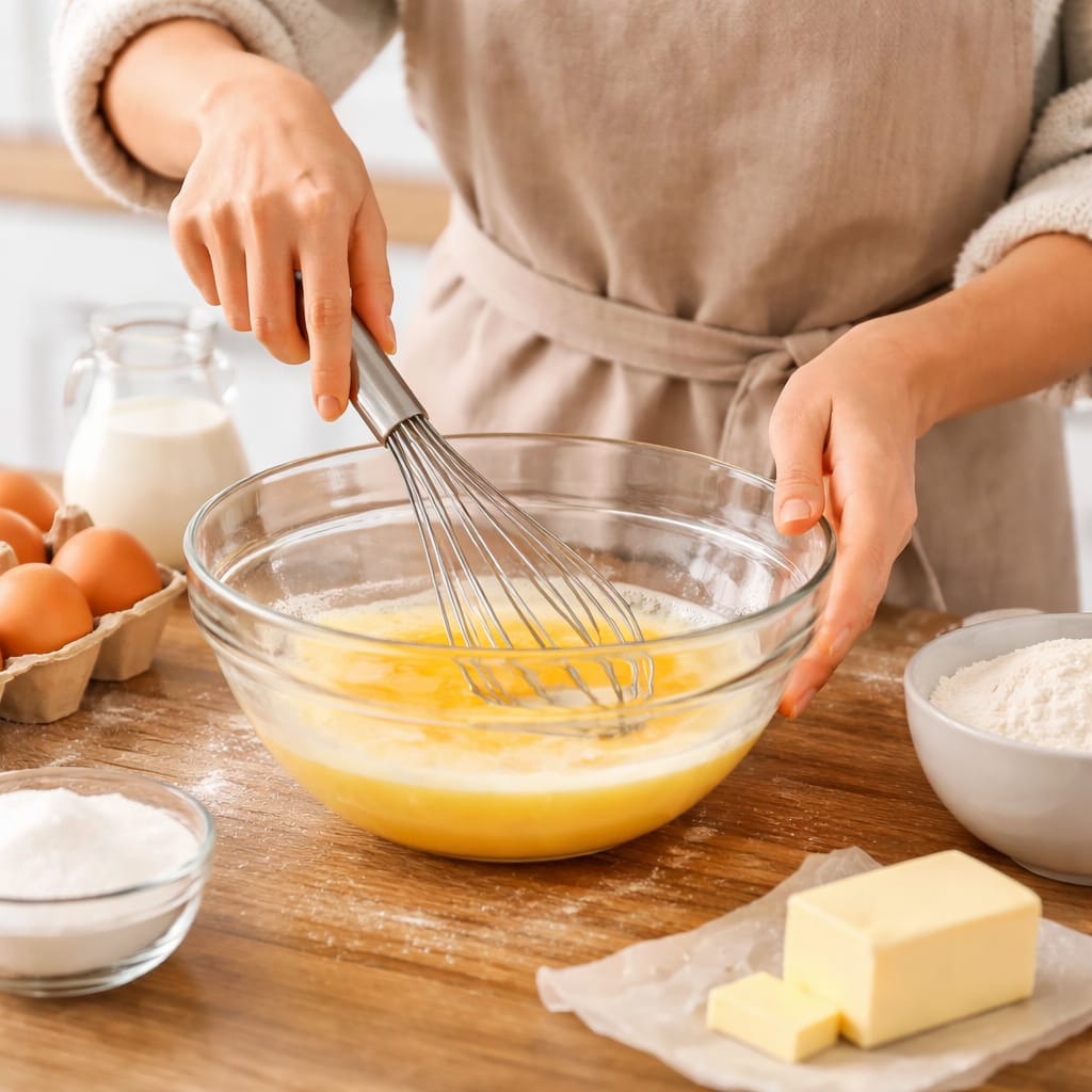 Vstylehunt ProMix Kitchen Whisk | Stainless Steel Beater | Egg, Cake & Batter Mixer