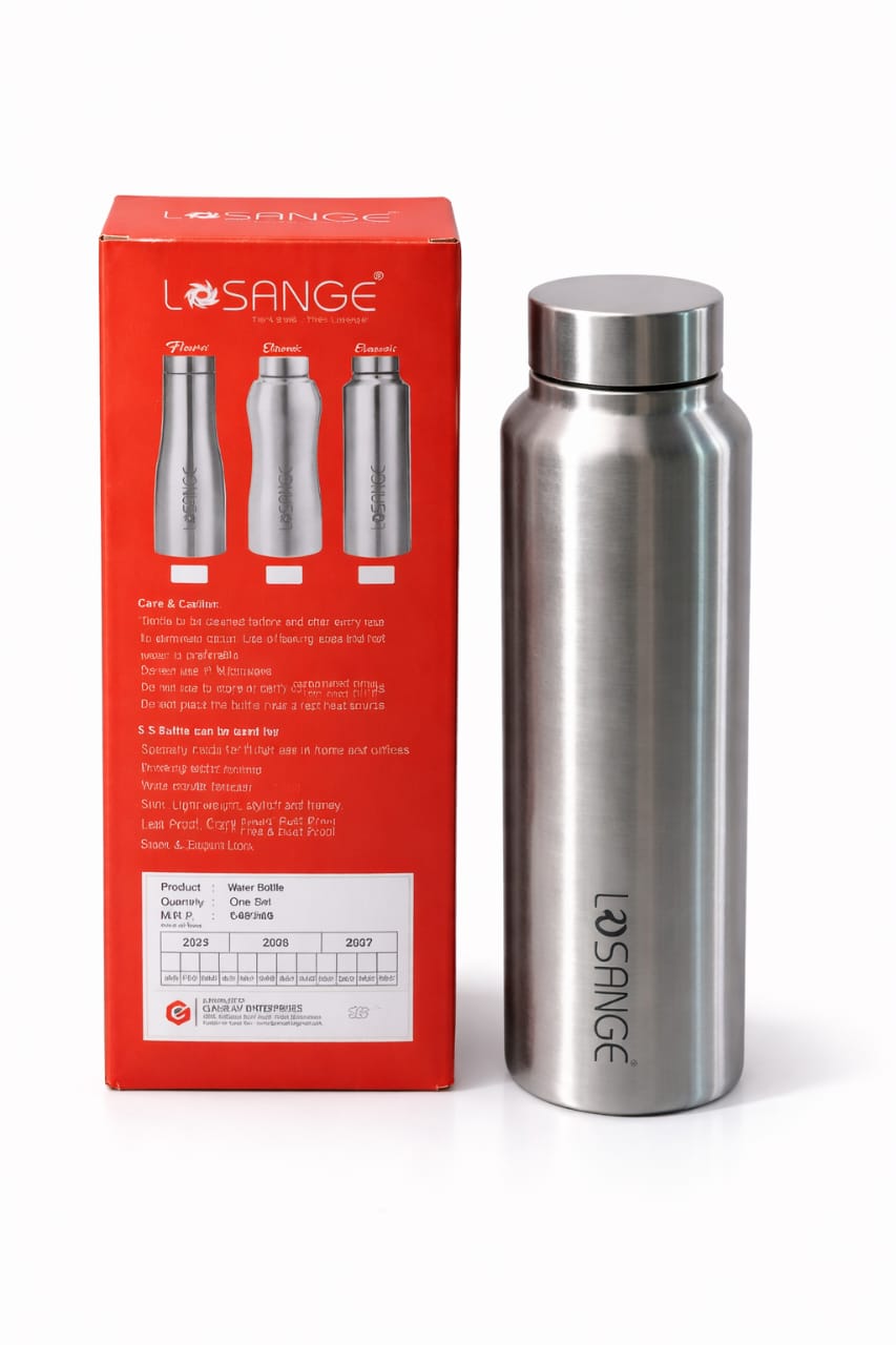Vstylehunt HydroSteel Insulated Water Bottle | Leakproof | Hot & Cold Stainless Steel Bottle