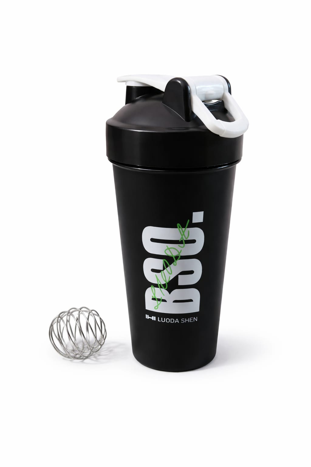 Vstylehunt PowerShake Gym Shaker Bottle Available in  2 color Black & White | Leakproof | Protein Mixer | BPA Free Sports Bottle