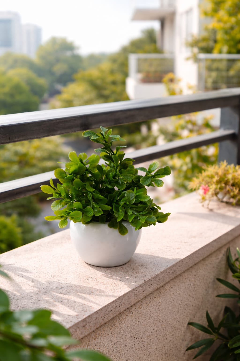 Vstylehunt Mini Zen Bonsai Plant | Small Artificial Plant | Home & Office Decor