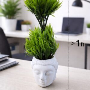 Vstylehunt Zen Buddha Large Plant Decor | Large Artificial Plant