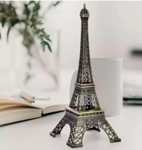 Vstylehunt Paris Eiffel Tower Showpiece | Metal Miniature Statue | Home & Office Decor