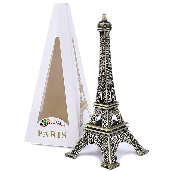 Vstylehunt Paris Eiffel Tower Showpiece | Metal Miniature Statue | Home & Office Decor